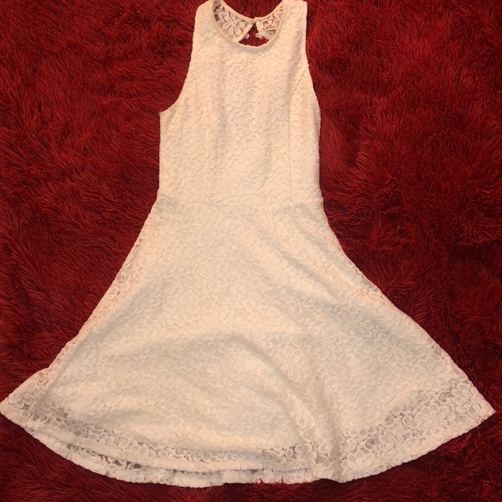 Skater lace dress